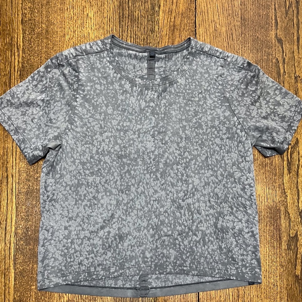 🍋Lululemon Crop Crewneck short sleeve T shirt